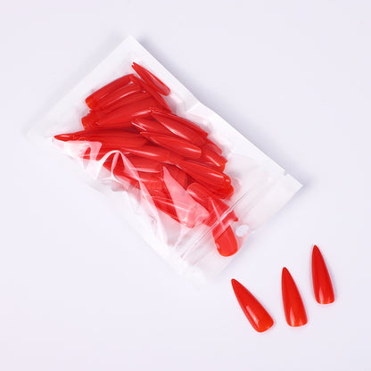 Artificial nails in elegant stiletto style Acalora