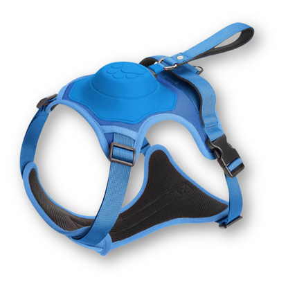 FlexiHarness – Comfortable 2-in-1 Dog Harness with Leash Bowlift