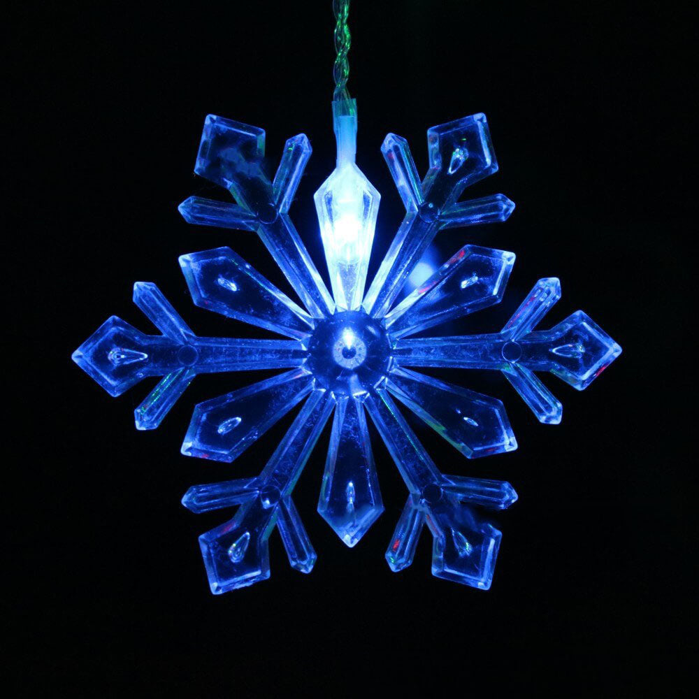 Skanto | Skanto Snowflake Remote Control Icicle Lights Flashing LED Decorative Lights