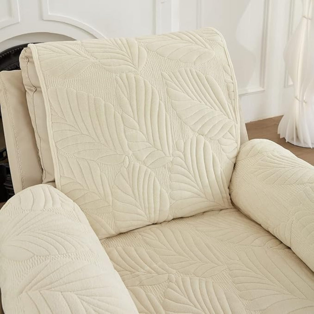 BowLift | Verdant Leaf Pattern Recliner Cover