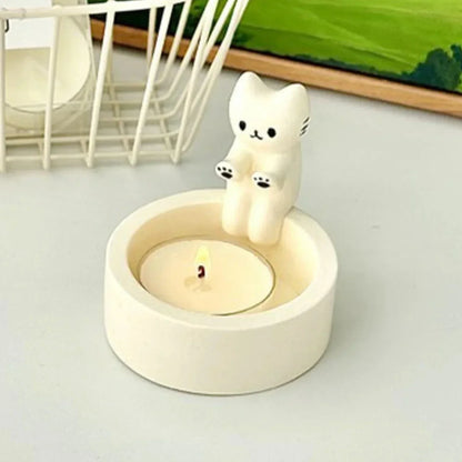 Skanto | Cute Cat Candle Holders