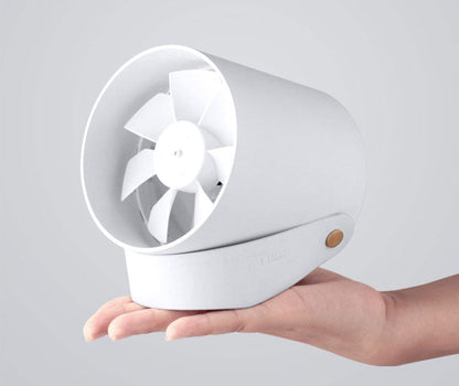 Whisper-quiet USB Powered Portable Fan - Touch to Enjoy Soft Breeze | Bowlift