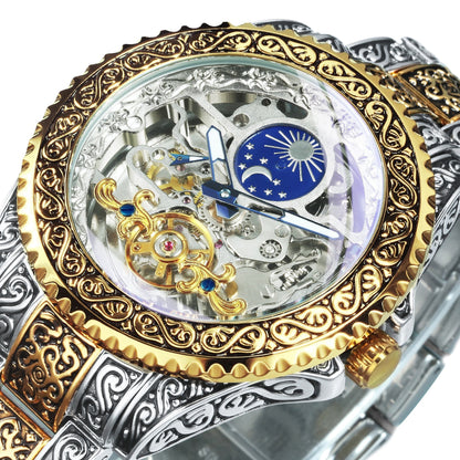 BowLift | Vintage Moon Automatic Tourbillon Watch