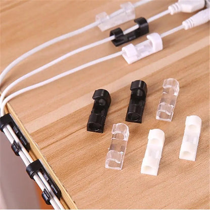 BowLift | 20-piece cable holder for stress-free organization and elegant spatial feel