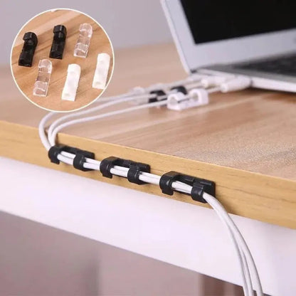 BowLift | 20-piece cable holder for stress-free organization and elegant spatial feel