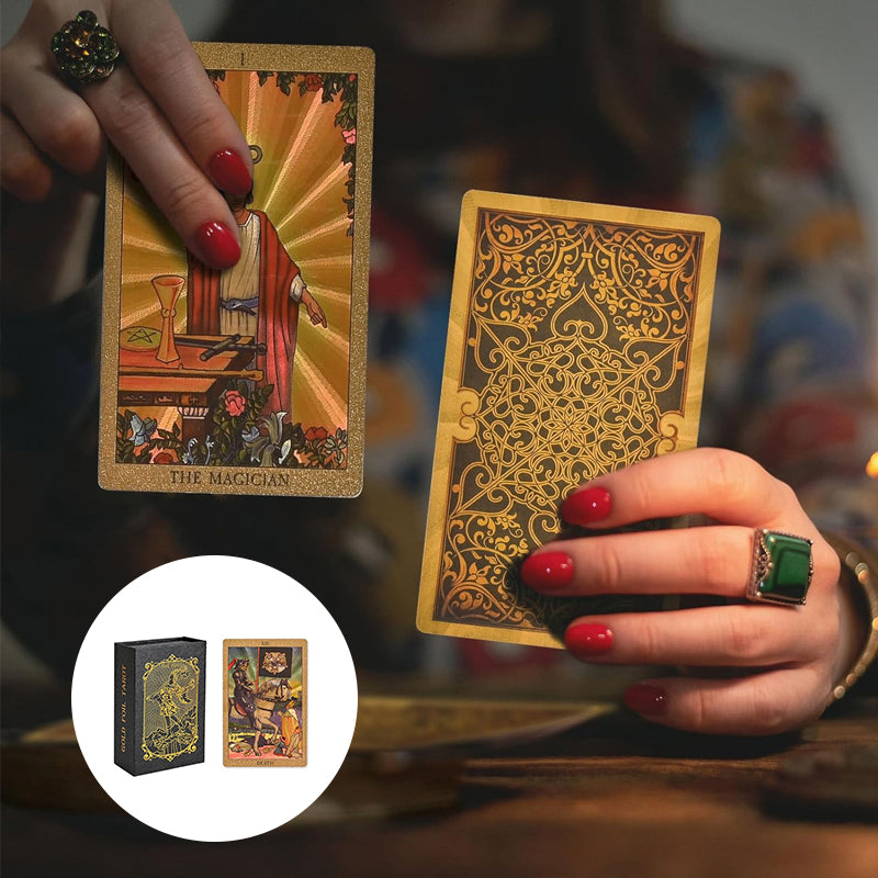 Skanto | Explore the Mystical World of Tarot - Gold Tarot