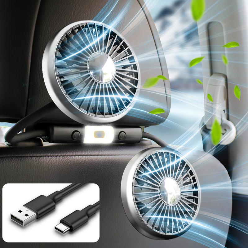 Summer Dual-Head USB Hose Fan | Karnz