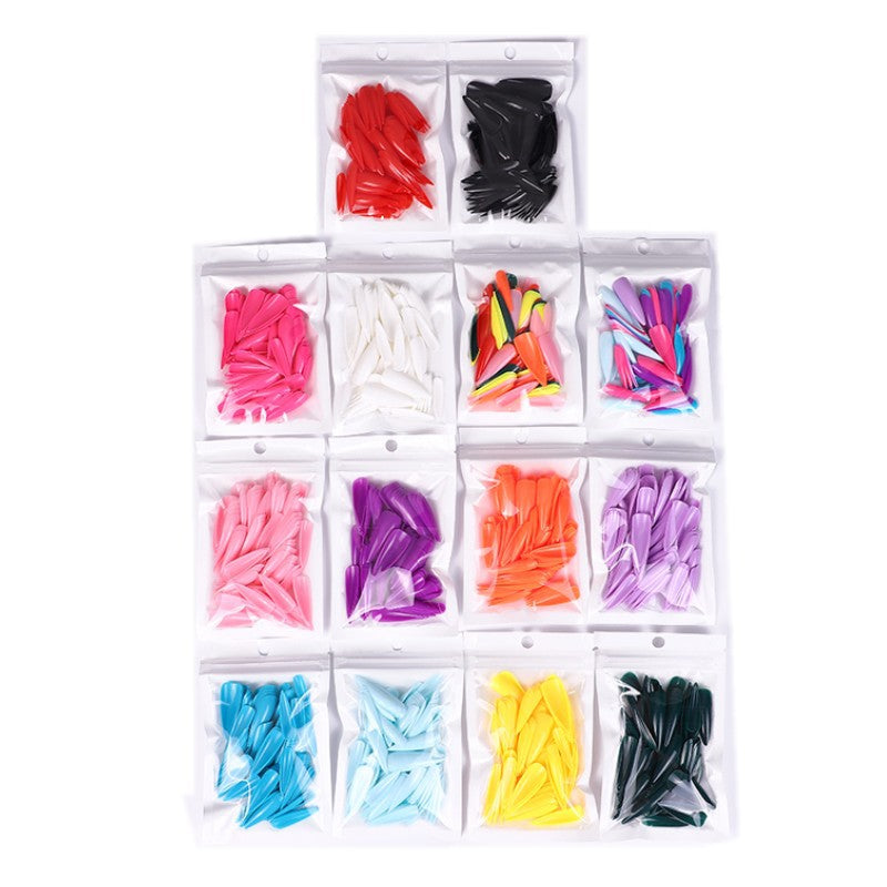Artificial nails in elegant stiletto style Acalora