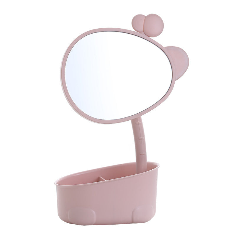Cute Animal-Themed Desktop Makeup Organizer