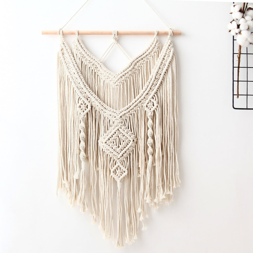 Woven Macramé Wall Decor Art Acalora