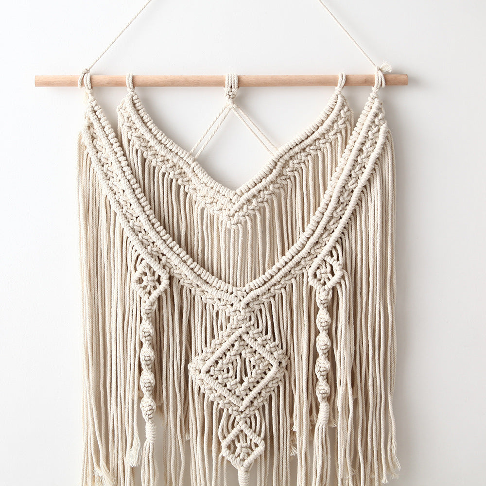 Woven Macramé Wall Decor Art Acalora