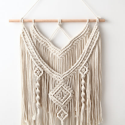 Woven Macramé Wall Decor Art Acalora