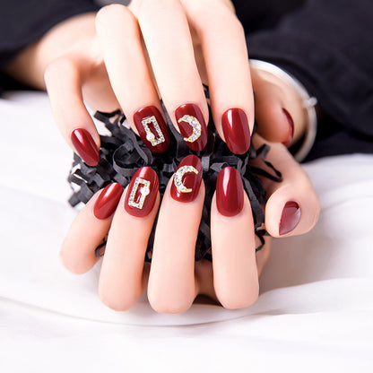 Elegant Decorative Press-On Nail Tips Acalora