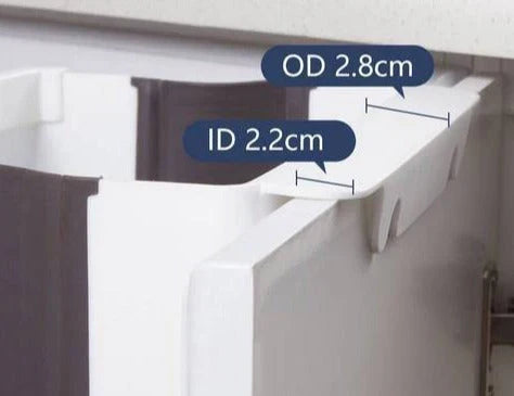 Skanto | Practical Wall Trash Can – Foldable Kitchen Bin