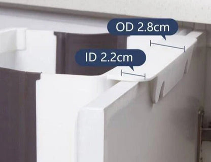 Skanto | Practical Wall Trash Can – Foldable Kitchen Bin
