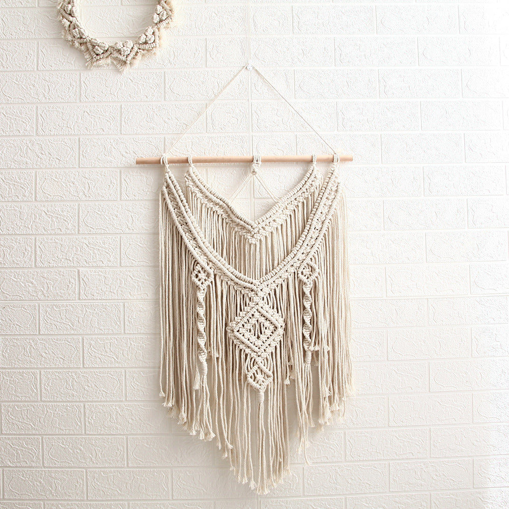 Woven Macramé Wall Decor Art Acalora