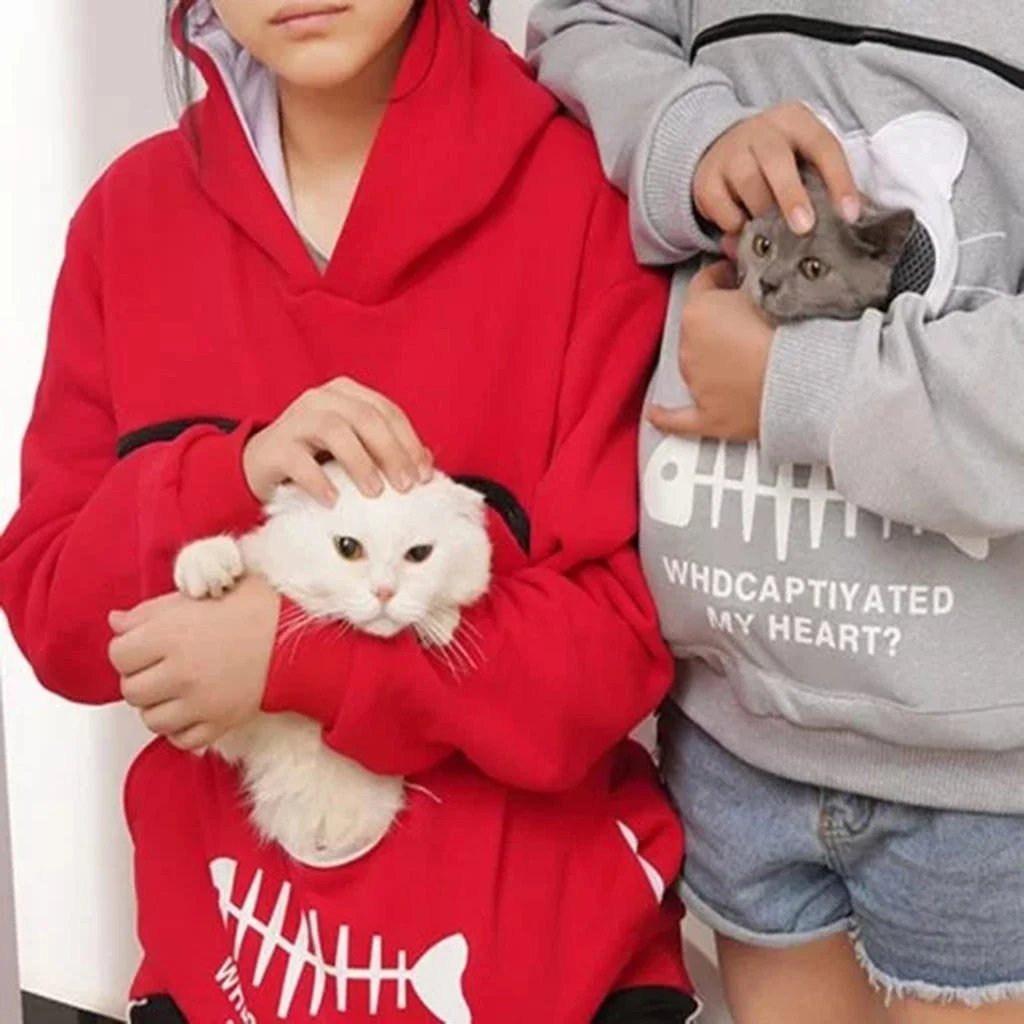 Skanto | Cat Lovers Hoodie Pouch