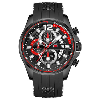 BowLift | Waterproof motorsport watch for men with luminous