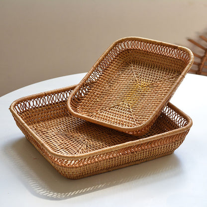 Handmade square basket Acalora