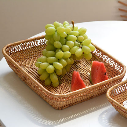 Handmade square basket Acalora