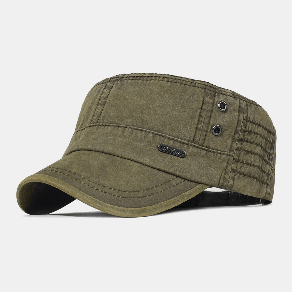 Skanto | Adjustable Cotton Military Style Hat for Men
