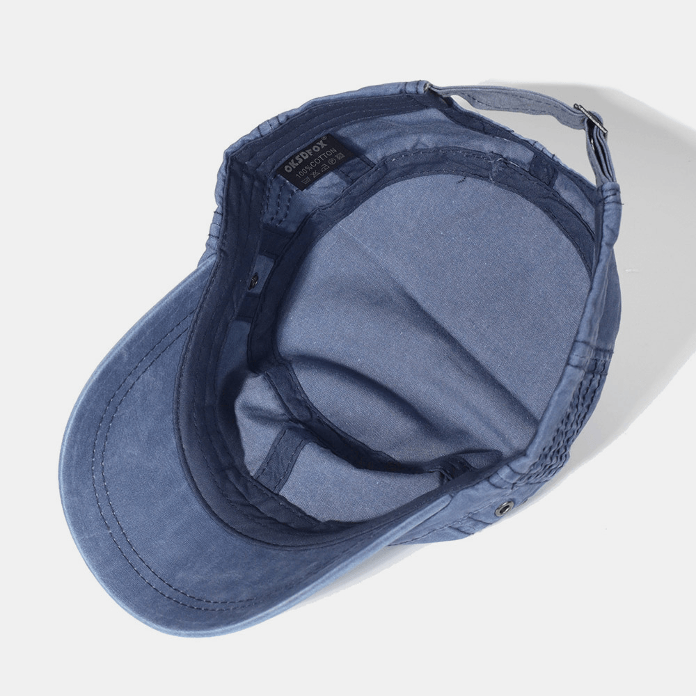 Skanto | Adjustable Cotton Military Style Hat for Men