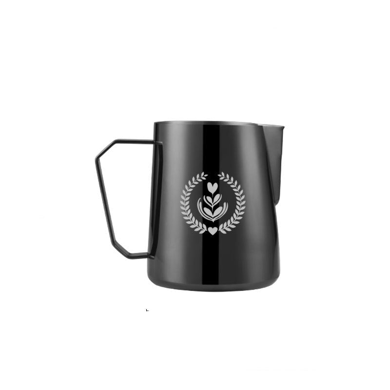 BowLift | Stainless Steel Latte Art Milk Jug – Coffee Frothing Pitcher