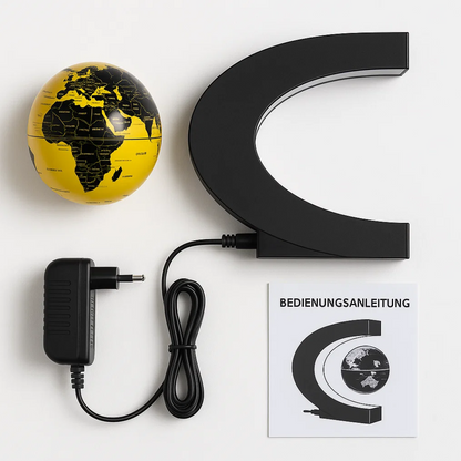 Skanto | AstroGlobe LED World Globe – Floating Globe Lamp with Magnetic Suspension