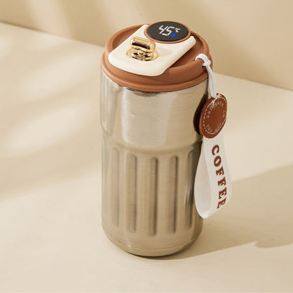 BowLift | Stainless Steel Coffee Mug with LED Temperature Display 450 ML
