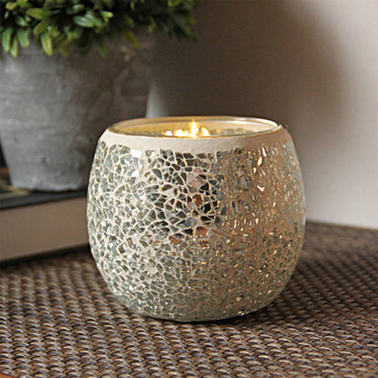 Brehn | European Retro Glass Mosaic Tealight Holder