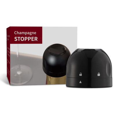 Skanto | Reusable Leak-Proof Silicone Sealing Cap for Champagne and Wine Bottles