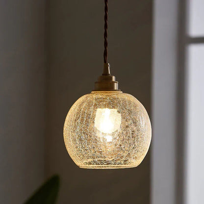 GlobeLight - Industrial Pendant Lamp with Clear Glass Shade Skanto