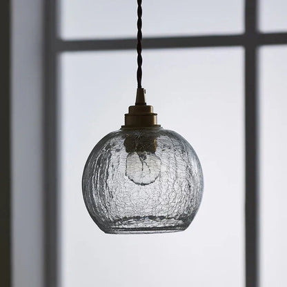 GlobeLight - Industrial Pendant Lamp with Clear Glass Shade Skanto