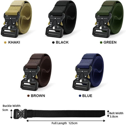Skanto | Tactical Nylon Belt with Quick Release Aluminum Buckle