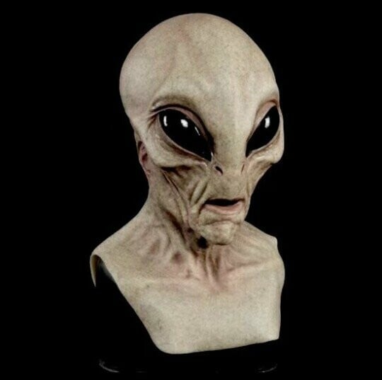 Alien Mask | Realistic Halloween Costume Accessories | Karnz
