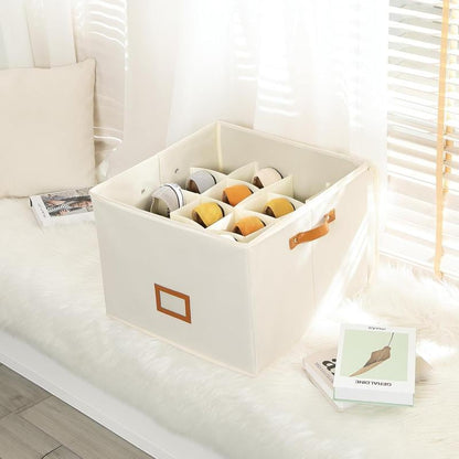 BowLift | Collapsible Shoe Organizer Box with Transparent Lid