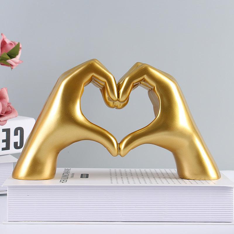 Skanto | LoveSculpt Handmade Wood Heart Decoration – Symbol of Love & Connection for Home Decor