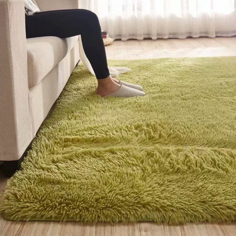 Skanto | Cozy Solid Color Rug Multicolor Loose Rug Synthetic Washable Pet-Friendly Non-Slip Rug for Living Room