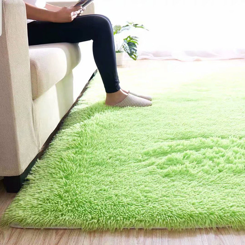 Skanto | Cozy Solid Color Rug Multicolor Loose Rug Synthetic Washable Pet-Friendly Non-Slip Rug for Living Room