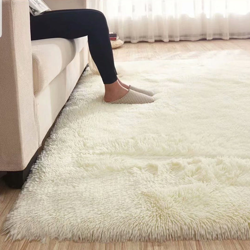 Skanto | Cozy Solid Color Rug Multicolor Loose Rug Synthetic Washable Pet-Friendly Non-Slip Rug for Living Room