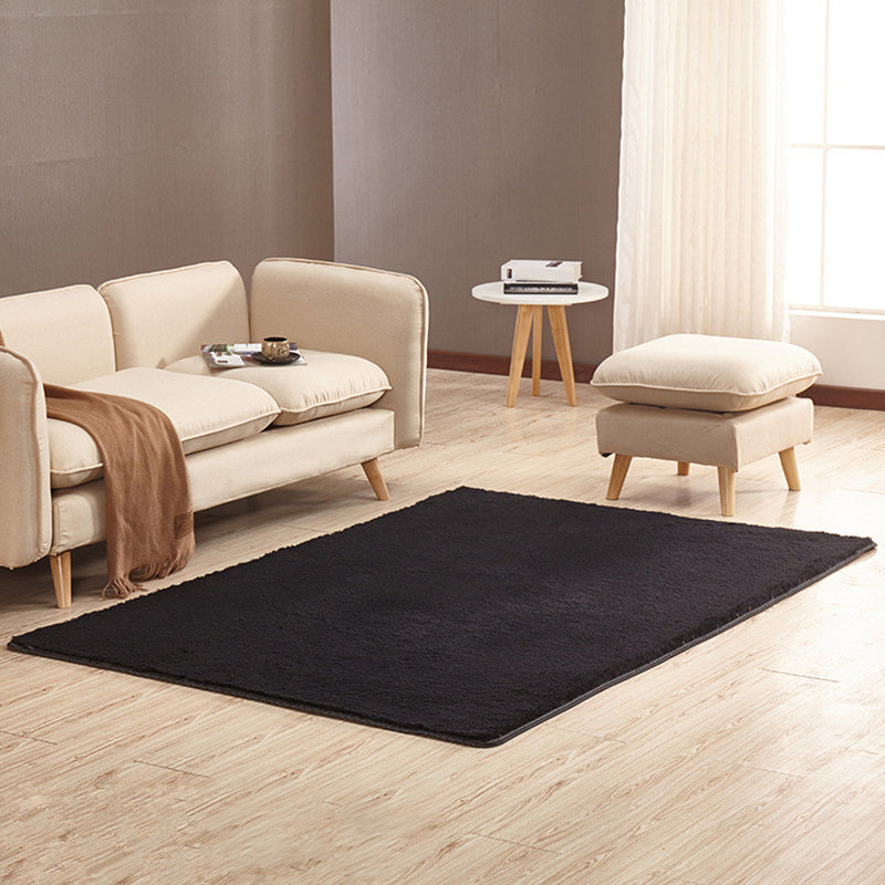 Skanto | Cozy Solid Color Rug Multicolor Loose Rug Synthetic Washable Pet-Friendly Non-Slip Rug for Living Room