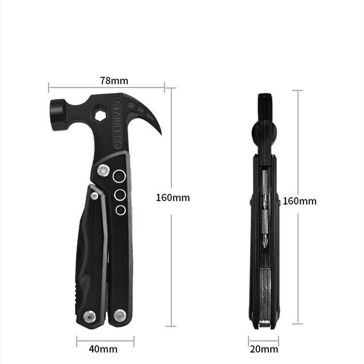BowLift | Multifunctional Pliers With Folding Nail Hammer
