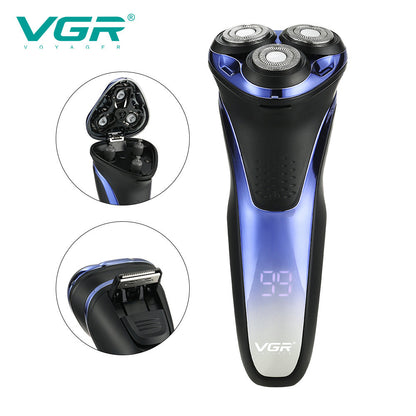 Skanto | Men's Waterproof Electric Shaver | 3D Flexible Heads, Fast Charging & Ideal for Daily Grooming