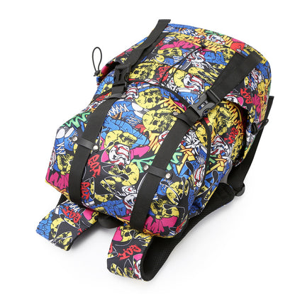 Outdoor Floral Print Backpack Acalora