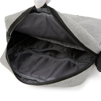 Versatile Tech-Friendly Messenger Bag Acalora