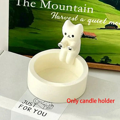 Skanto | Cute Cat Candle Holders