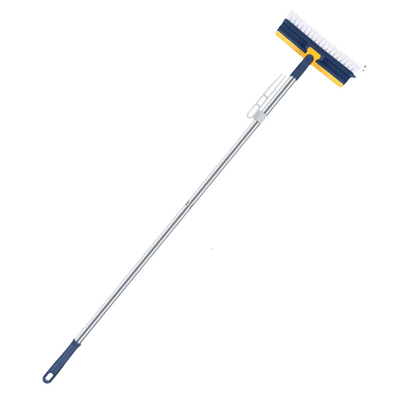 BowLift | Glazora DuoBrush Cleaning Brush | 2-in-1 for Floors & Windows | With Swivel Head & Telescopic Handle | Effortless Cleanliness