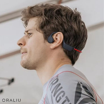 Skanto | Bone Conduction Headphones – Safe & Wireless for Running & Cycling