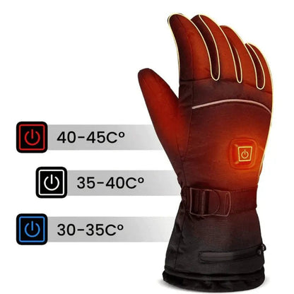 Skanto | Electric Heated Winter Gloves – Adjustable Heat and Touchscreen Compatible