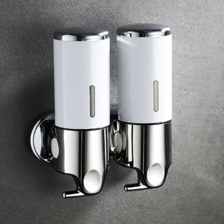 Wall Soap Dispenser | SudsStation Bathroom Organizer | Stainless Steel & ABS | 500 ml | Set of 1–3 Pieces